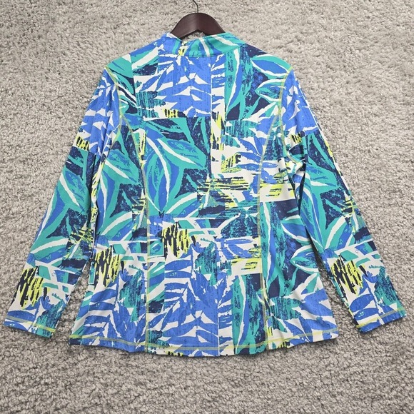 Escape by Habitat Top Womens XXL Long Sleeve 1/4 Zip Stretch Active Shirt - Picture 8 of 13